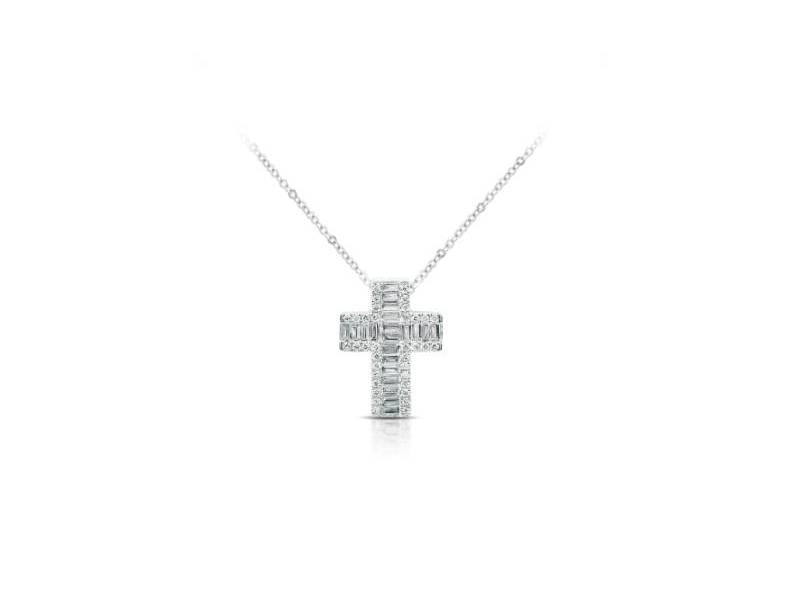 WHITE GOLD PENDANT WITH DIAMONDS PREZIOSE EMOZIONI GIANNI CARITA' CRF870/OB